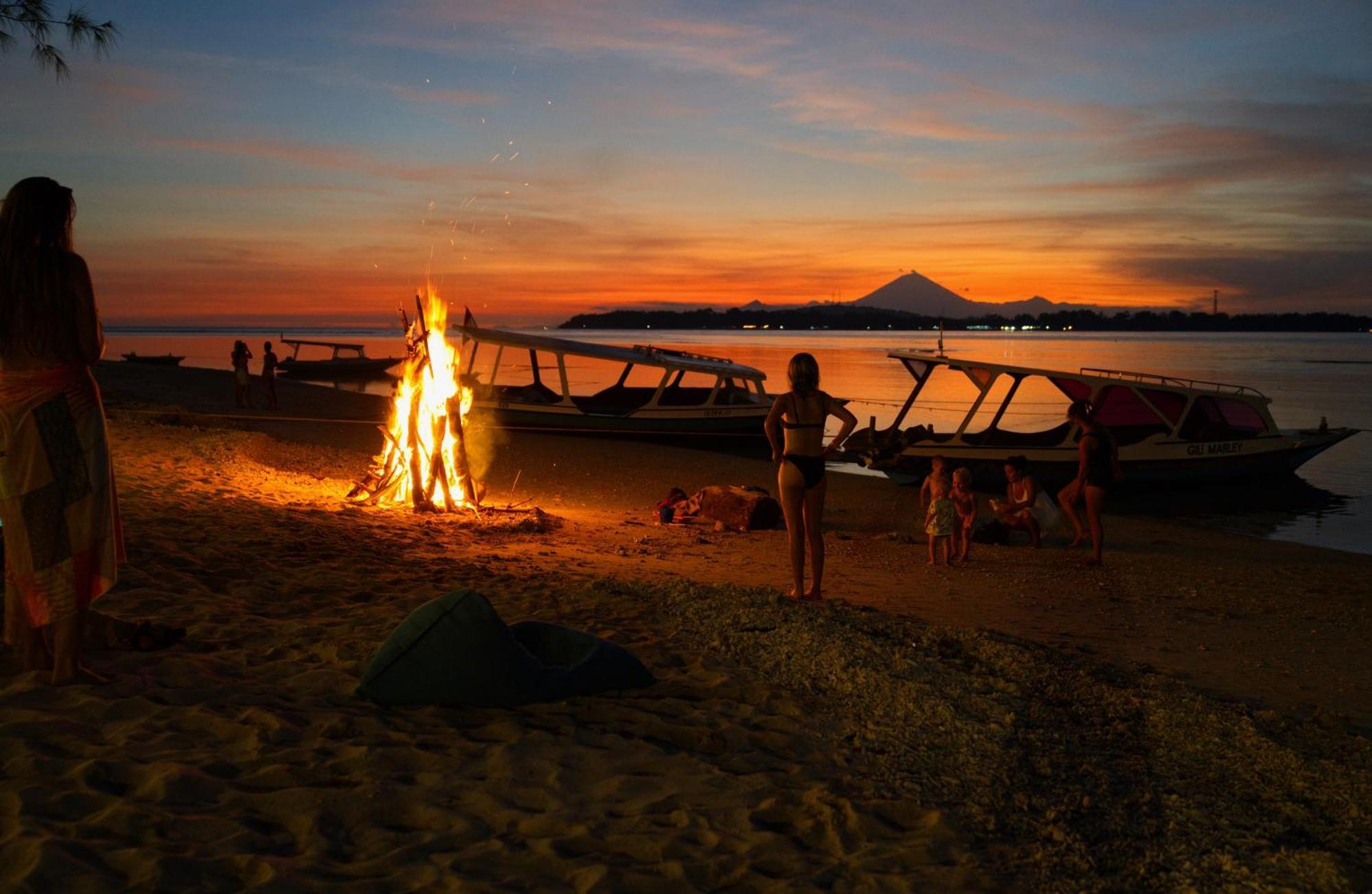 Begadang Otel Gili Air Dış mekan fotoğraf