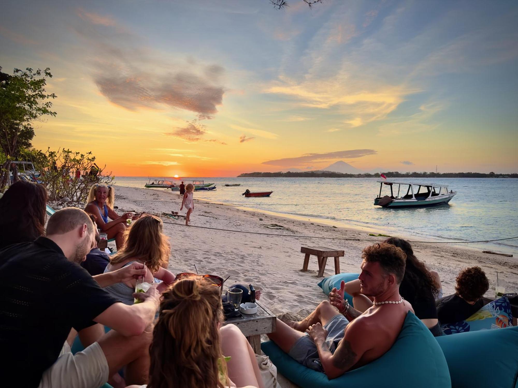Begadang Otel Gili Air Dış mekan fotoğraf